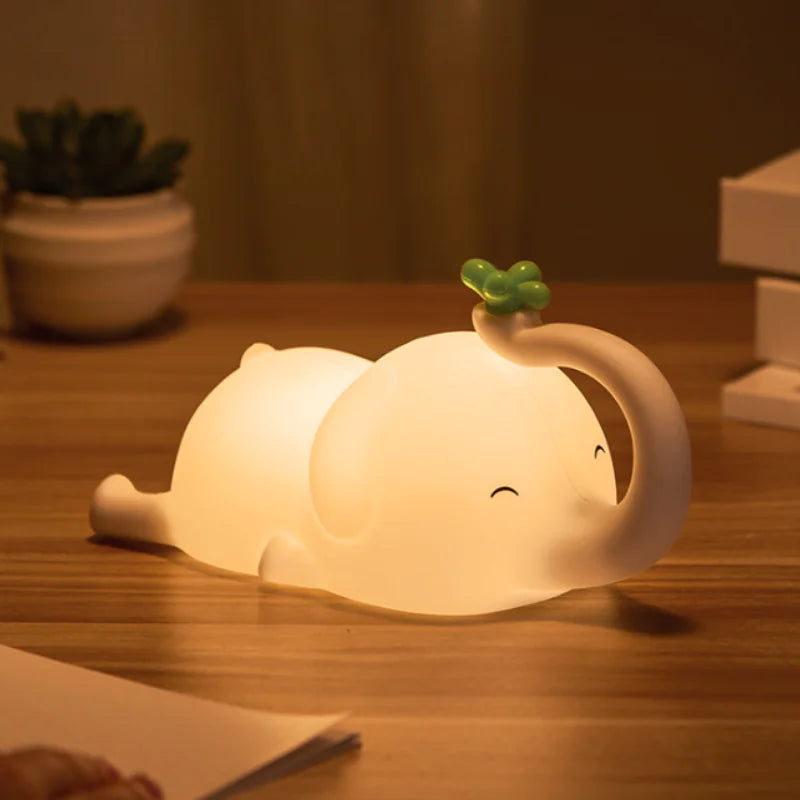Cute Dumbo Night Light - Ideal Kids' Bedside Lamp
